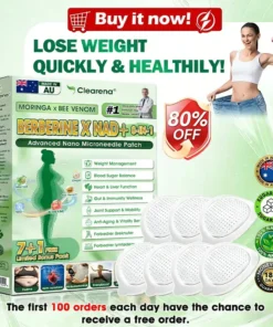 𝐂𝐥𝐞𝐚𝐫𝐞𝐧𝐚® 𝐌𝐨𝐫𝐢𝐧𝐠𝐚 · 𝐁𝐞𝐞 𝐯𝐞𝐧𝐨𝐦 · 𝐁𝐞𝐫𝐛𝐞𝐫𝐢𝐧𝐞 × 𝐍𝐀𝐃+ 𝟖-𝐢𝐧-𝟏 𝐀𝐝𝐯𝐚𝐧𝐜𝐞𝐝 𝐍𝐚𝐧𝐨 𝐌𝐢𝐜𝐫𝐨𝐧𝐞𝐞𝐝𝐥𝐞 𝐏𝐚𝐭𝐜𝐡