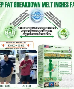 𝐂𝐥𝐞𝐚𝐫𝐞𝐧𝐚® 𝐌𝐨𝐫𝐢𝐧𝐠𝐚 · Moringa · Bee venom · Berberine × NAD+ 𝟖-𝐢𝐧-𝟏 𝐀𝐝𝐯𝐚𝐧𝐜𝐞𝐝 𝐍𝐚𝐧𝐨 𝐌𝐢𝐜𝐫𝐨𝐧𝐞𝐞𝐝𝐥𝐞 𝐏𝐚𝐭𝐜𝐡