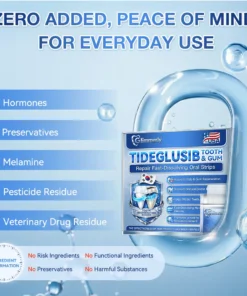 𝐂𝐥𝐞𝐚𝐫𝐞𝐧𝐚® Tideglusib Fast‑Dissolving Tooth & Gum Repair Oral Strips
