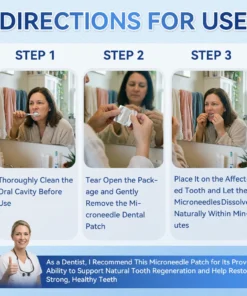 𝐂𝐥𝐞𝐚𝐫𝐞𝐧𝐚® Tideglusib Fast‑Dissolving Tooth & Gum Repair Oral Strips