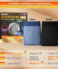 𝐂𝐥𝐞𝐚𝐫𝐞𝐧𝐚® 𝟐𝟎𝟐𝟔 𝐌𝐨𝐫𝐢𝐧𝐠𝐚 x 𝐁𝐞𝐫𝐛𝐞𝐫𝐢𝐧𝐞 x 𝐍𝐀𝐃+ 𝟔-𝐈𝐧-𝟏 𝐌𝐢𝐜𝐫𝐨-𝐏𝐚𝐫𝐭𝐢𝐜𝐥𝐞 𝐒𝐜𝐮𝐥𝐩𝐭𝐢𝐧𝐠 & 𝐅𝐚𝐭-𝐁𝐮𝐫𝐧 𝐒𝐡𝐨𝐫𝐭𝐬